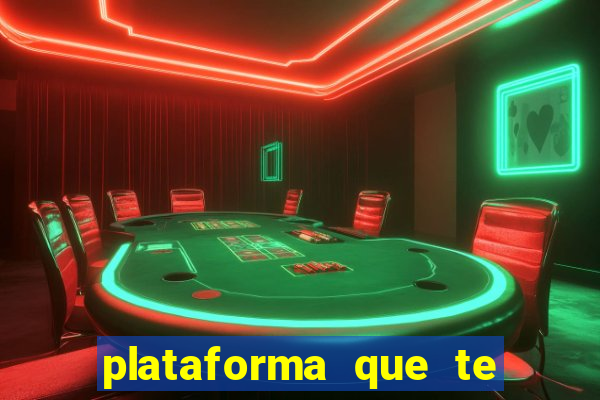 plataforma que te paga para jogar